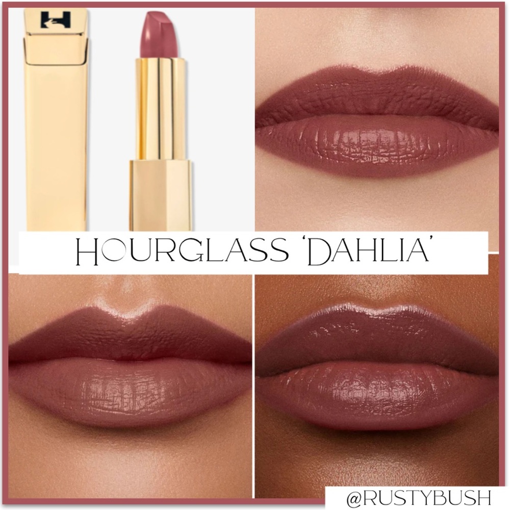 Hourglass 'Dahlia' Unlocked Satin Crème Lipstick